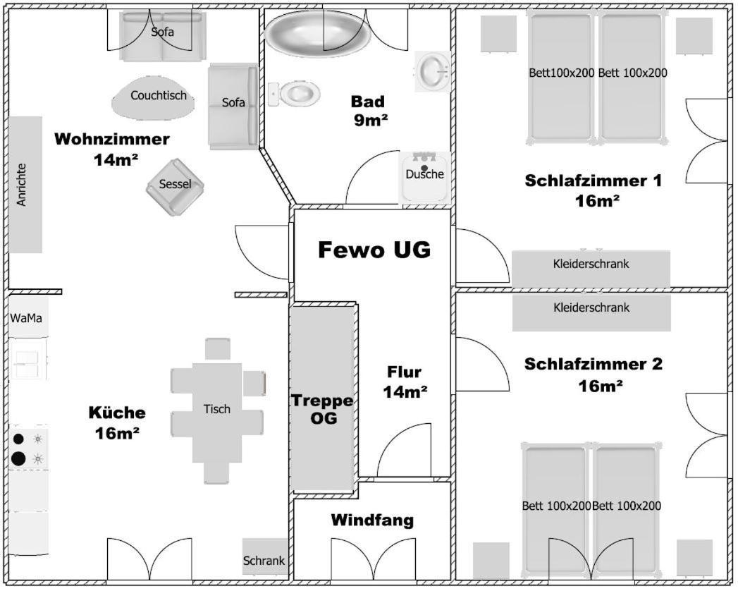 Landliebe Apartment Leer (Ostfriesland)